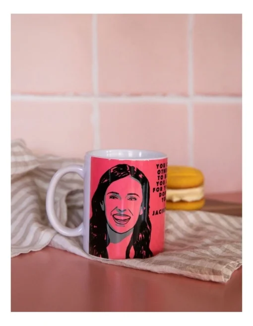 Jacinda Ceramic Mug Coral -Homeware Haven Shop