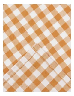 Heritage Gingham Napkin Set Of 4 In Orange -Homeware Haven Shop 911208970 3 720x928