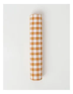 Heritage Gingham Runner In Orange -Homeware Haven Shop 911209060 3 720x928