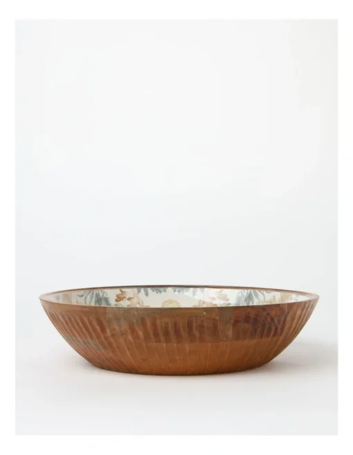 Ribbed Salad Bowl Sunshine Coast In Multi -Homeware Haven Shop