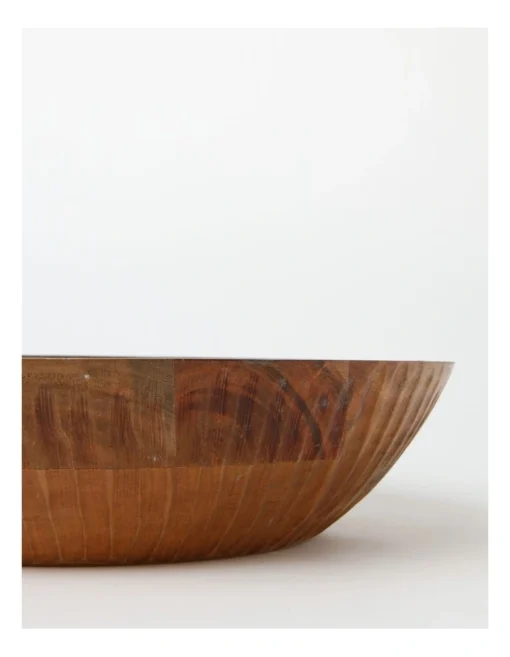 Ribbed Salad Bowl Sunshine Coast In Multi -Homeware Haven Shop