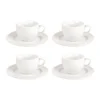 Prominence 4-Piece Bijou Cup & Saucer Set White -Homeware Haven Shop 921290050 1 720x928