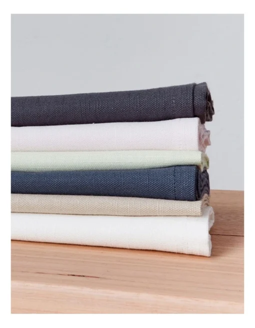 Maxwell & Williams Cotton Classics Rectangular Tablecloth 230x150cm Shell -Homeware Haven Shop