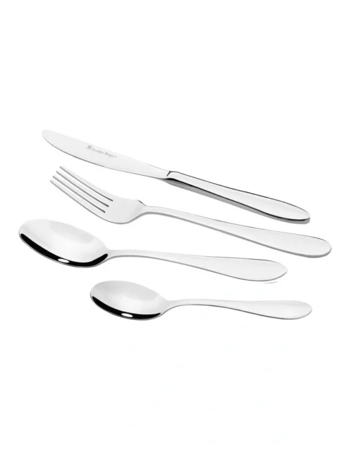 Noah 56 Piece Cutlery Set In Silver -Homeware Haven Shop