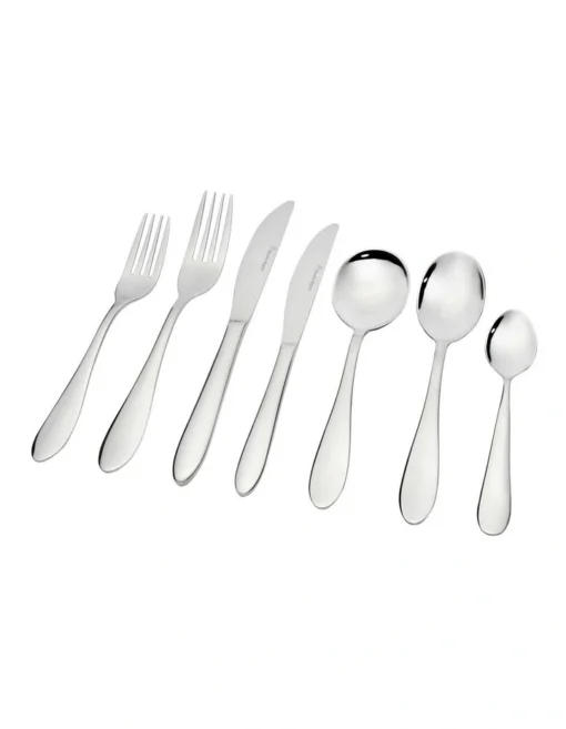 Noah 56 Piece Cutlery Set In Silver -Homeware Haven Shop