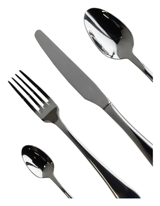 Modern Classic 24 Piece Cutlery Set In Silver -Homeware Haven Shop