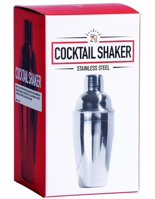 Cocktail Shaker 500ml Silver -Homeware Haven Shop
