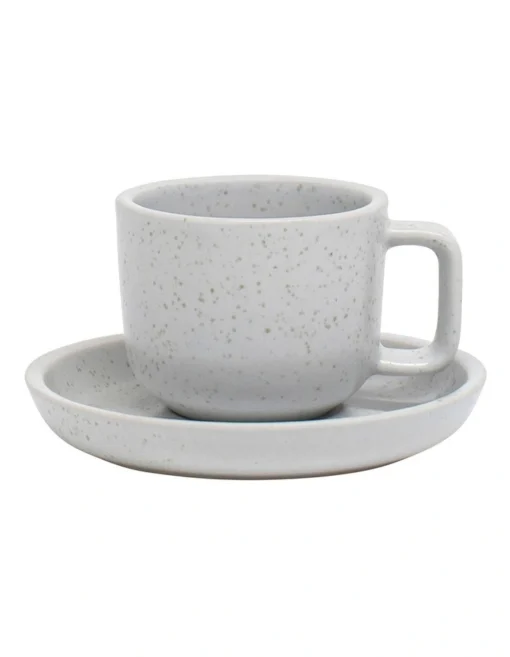 Industry Espresso Cup&Saucer 110ml/11.5cm In White -Homeware Haven Shop