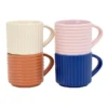 Oleta Ribb Mug 300ml Set Of 4 In Multi -Homeware Haven Shop 934218640 1 720x928