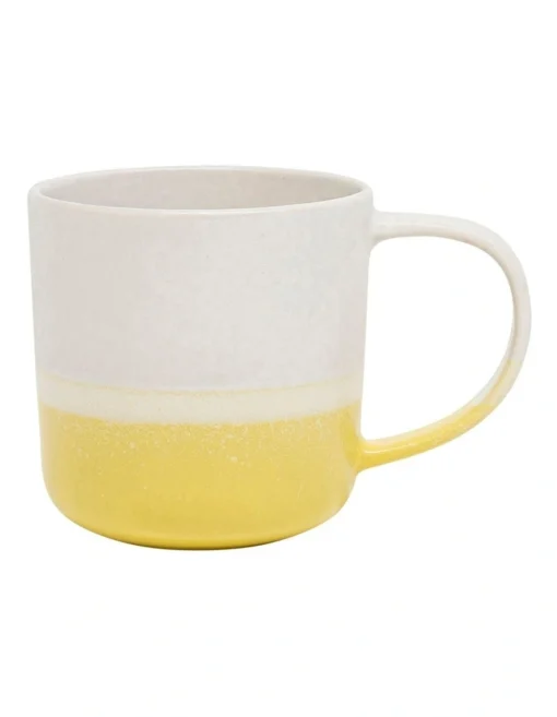 Kara Mug 350ml In Yellow -Homeware Haven Shop