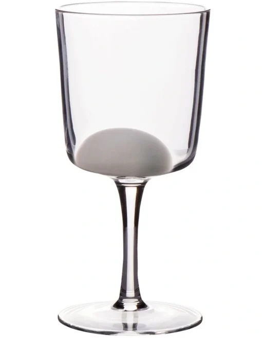 Industry Wine Glass 375ml S/4 In White -Homeware Haven Shop