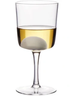 Industry Wine Glass 375ml S/4 In White -Homeware Haven Shop 934223140 2 720x928