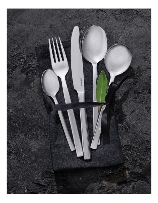 Monaco Cutlery Set 60pc In Silver -Homeware Haven Shop
