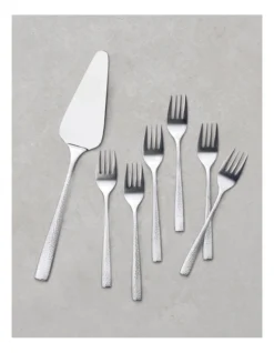 Maxwell & Williams Wayland Cake Server & Fork Set 7 Piece Gift Boxed -Homeware Haven Shop 934391710 2 720x928