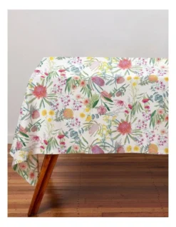 Maxwell & Williams Royal Botanic Gardens Native Blooms Cotton Rectangular Tablecloth 270x150cm In Multi -Homeware Haven Shop 934400980 4 720x928