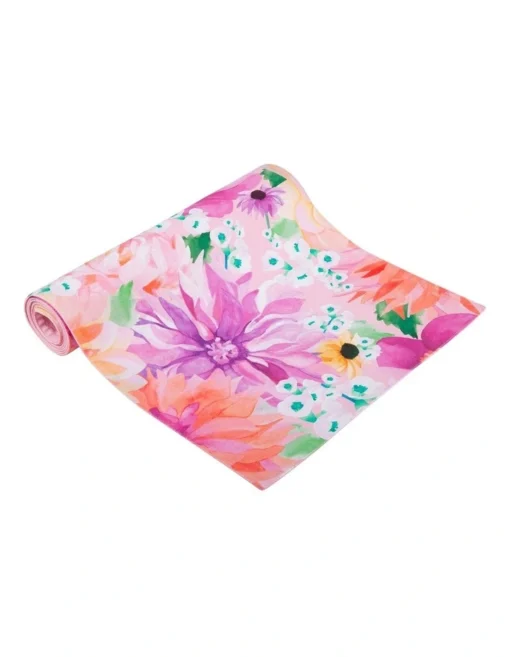 Maxwell & Williams Teas & C's Dahlia Daze Cotton Runner 150x33cm In Multi -Homeware Haven Shop