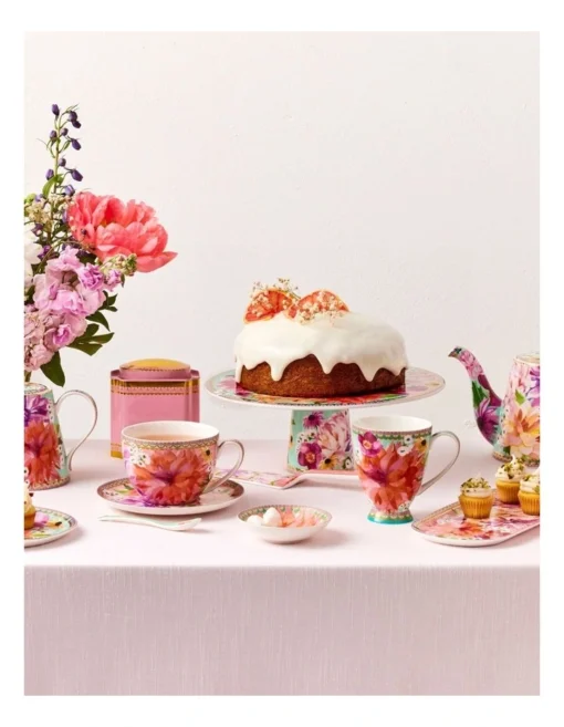 Maxwell & Williams Teas & C's Dahlia Daze Teapot With Infuser 1L Gift Boxed In Multi -Homeware Haven Shop