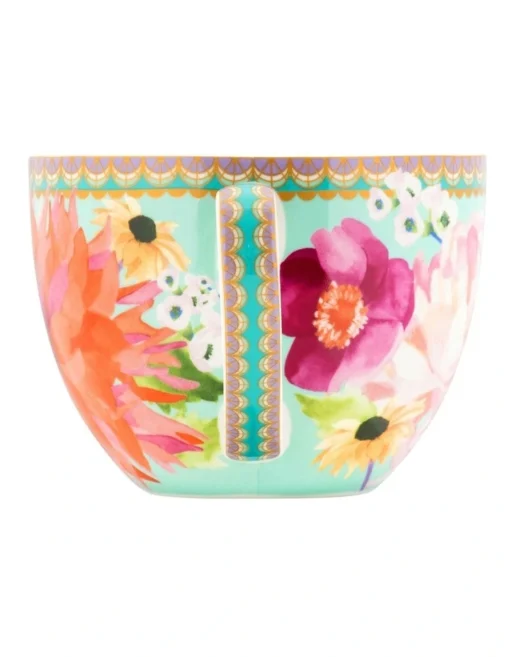 Maxwell & Williams Teas & C's Dahlia Daze Breakfast Cup & Saucer 480ML Gift Boxed In Multi -Homeware Haven Shop