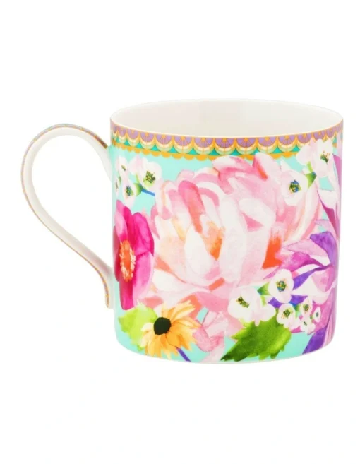 Maxwell & Williams Teas & C's Dahlia Daze Mug 430ML Gift Boxed In Multi -Homeware Haven Shop