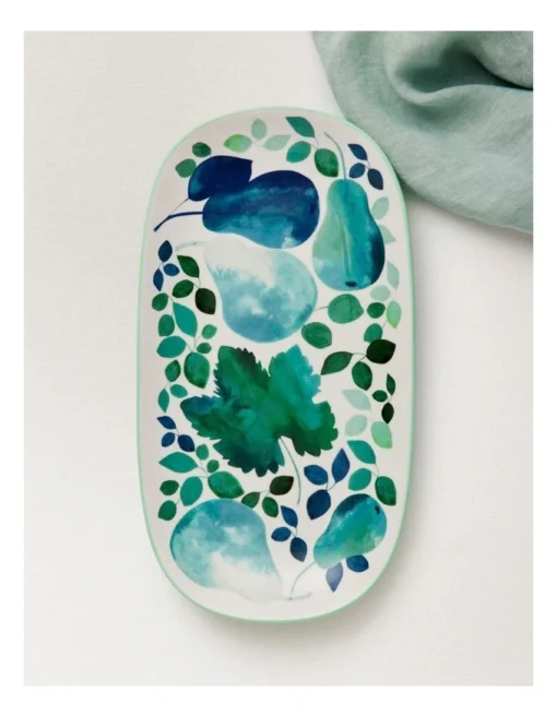 Maxwell & Williams Giverny Oblong Platter 33x18cm Gift Boxed In Multi -Homeware Haven Shop