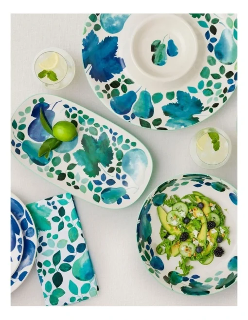Maxwell & Williams Giverny Oblong Platter 33x18cm Gift Boxed In Multi -Homeware Haven Shop