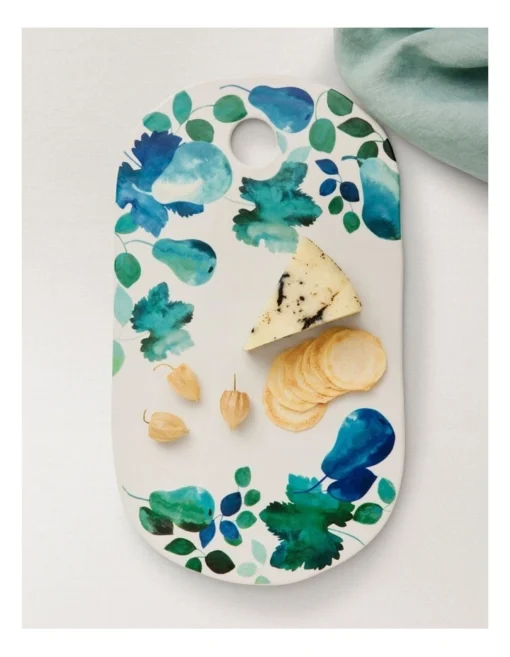 Maxwell & Williams Giverny Cheese Platter 40x24cm Gift Boxed In Multi -Homeware Haven Shop