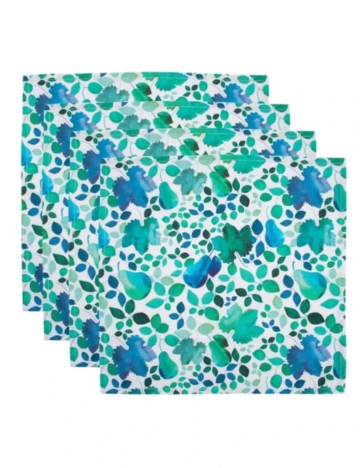 Maxwell & Williams Giverny Cotton Napkin 45x45cm Set Of 4 In Multi -Homeware Haven Shop