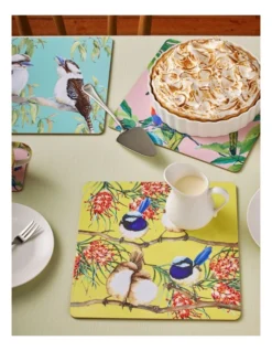 Maxwell & Williams Bird Talk Cork Placemat 29x29cm Set Of 4 Gift Boxed In Assorted -Homeware Haven Shop 934426630 4 720x928