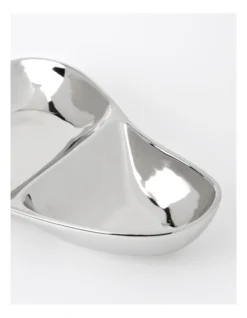 Electra Servingware 2 Divided Bowl In Silver -Homeware Haven Shop 936545140 3 720x928