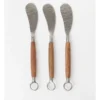 Alpha Hammered Pate Knives Set Of 3 In Natural -Homeware Haven Shop 936570070 1 720x928