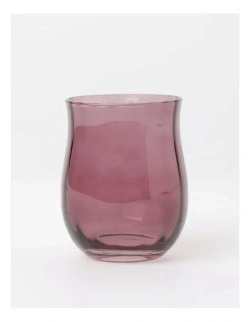 Heritage Tulip Tumbler Set Of 4 In Purple -Homeware Haven Shop