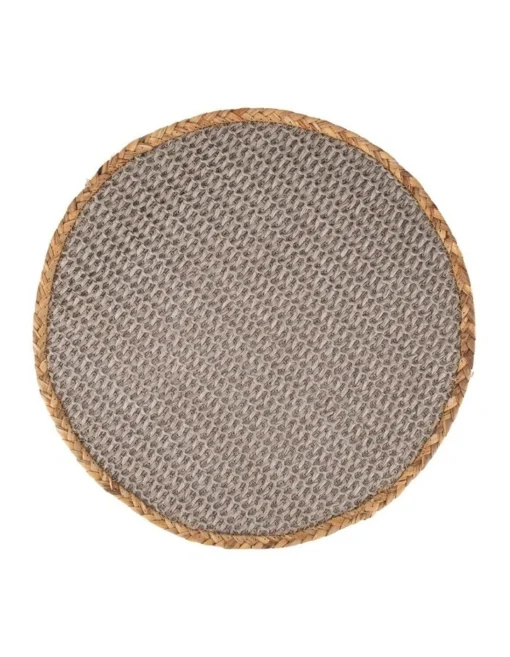 Maxwell & Williams Table Accents Round Placemat 38cm In Grey/Natural -Homeware Haven Shop