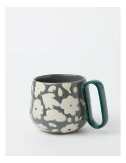 Ambiance Stackable Mug Set Of 4 In White/Green -Homeware Haven Shop 946315990 3 720x928