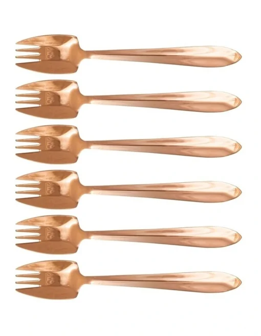 Black Label Mirror 6 Piece Set In Rose Gold -Homeware Haven Shop