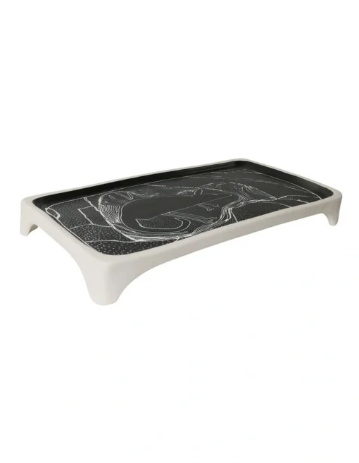 Robert Gordon X Juluwarlu Footed Tray Black -Homeware Haven Shop