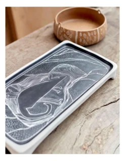 Robert Gordon X Juluwarlu Footed Tray Black -Homeware Haven Shop 957986830 3 720x928