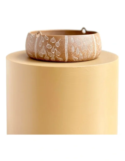 Robert Gordon X Juluwarlu Large Handle Bowl 22x8cm In Tan -Homeware Haven Shop