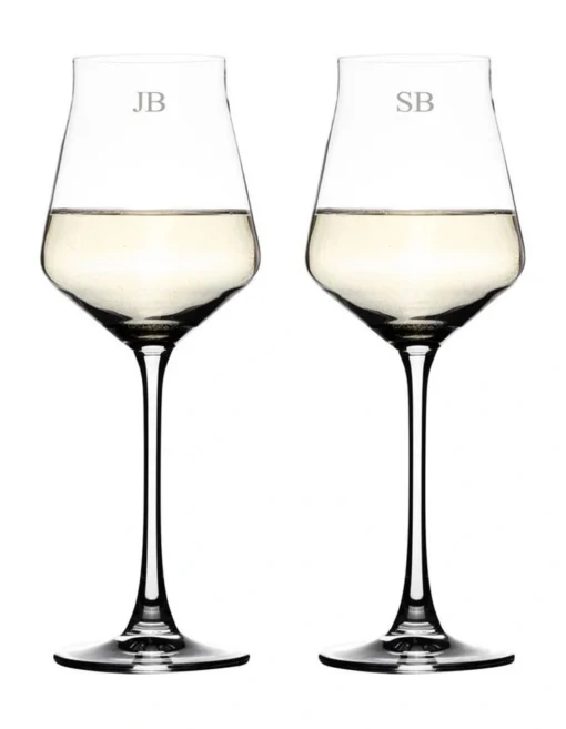 Personalised Margeaux White Wine Set Without Gift Box -Homeware Haven Shop
