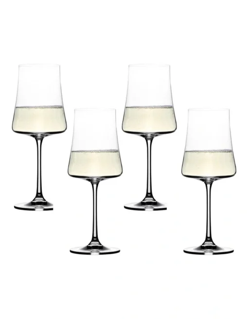 Salome White Wine Glass Set Of 4 -Homeware Haven Shop