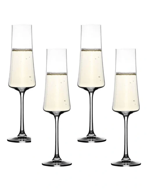 Salome Champagne Flute Set Of 4 -Homeware Haven Shop
