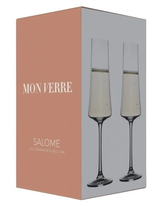Salome Champagne Flute Set Of 4 -Homeware Haven Shop