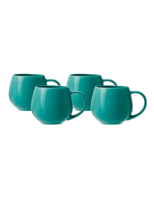 Maxwell & Williams Gift Boxed Concorde Mug 475ml Set Of 4 In Jade -Homeware Haven Shop