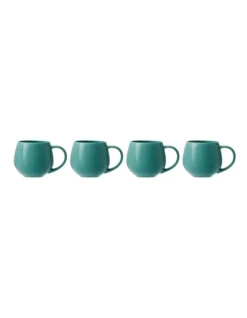 Maxwell & Williams Gift Boxed Concorde Mug 475ml Set Of 4 In Jade -Homeware Haven Shop 968933170 3 720x928