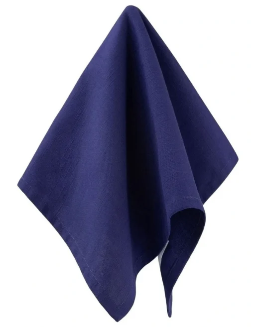Maxwell & Williams Cotton Classics Napkin Set Of 4 45x45cm In Navy -Homeware Haven Shop