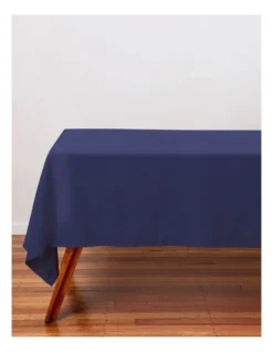 Maxwell & Williams Cotton Classics Rectangle Tablecloth 230x150cm In Navy -Homeware Haven Shop 968939290 4 720x928