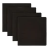 Maxwell & Williams Cotton Classics Napkin Set Of 4 45x45cm In Black -Homeware Haven Shop 968939470 1 720x928