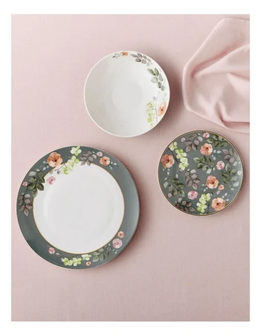 Maxwell & Williams Gift Boxed Arcadia Coupe Dinner Set 12 Piece In Green -Homeware Haven Shop