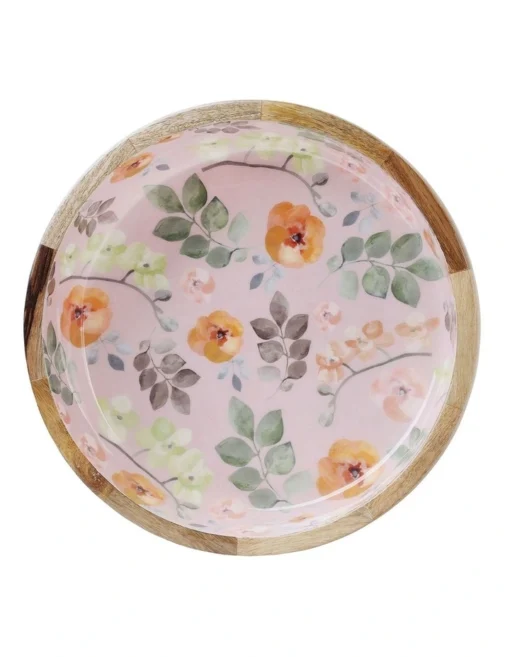 Maxwell & Williams Arcadia Serving Bowl Wood Enamel Finish 30x9.5cm In Multi -Homeware Haven Shop